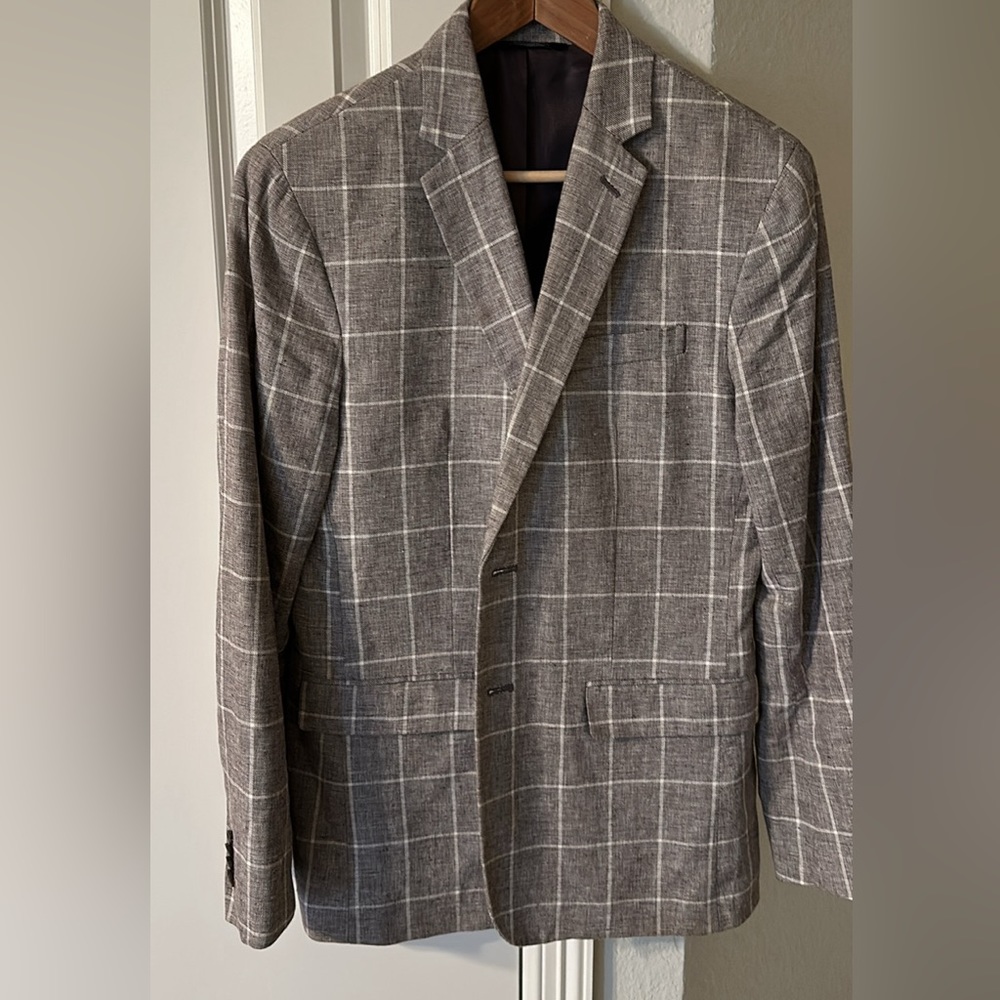 Banana Republic Linen Blazer